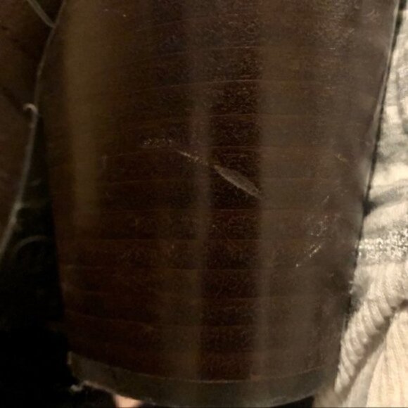 Carlos by Carlos Santana Devon Ankle Booties 11 Stacked Block Heel Brown Pull On - Picture 11 of 13